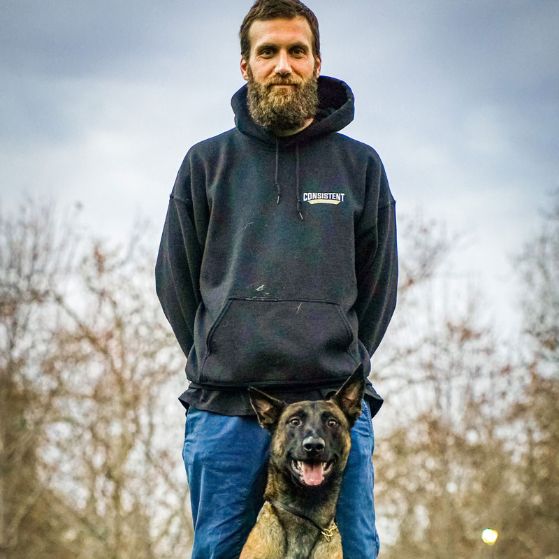 Nick DeSalvatore, founder of Consistent K9 Training